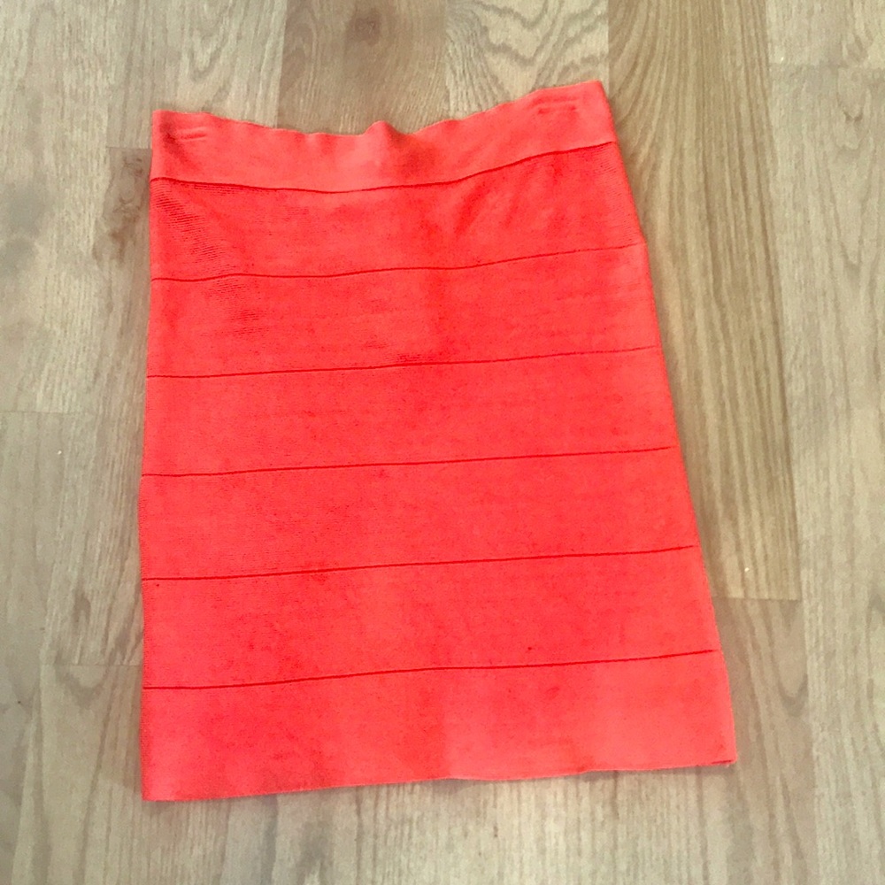 Bebe Bandage Mini Skirt